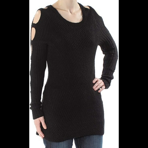 SALE❄ Small Almost Famous Ladder Sleeve Knit Top - Picture 1 of 7